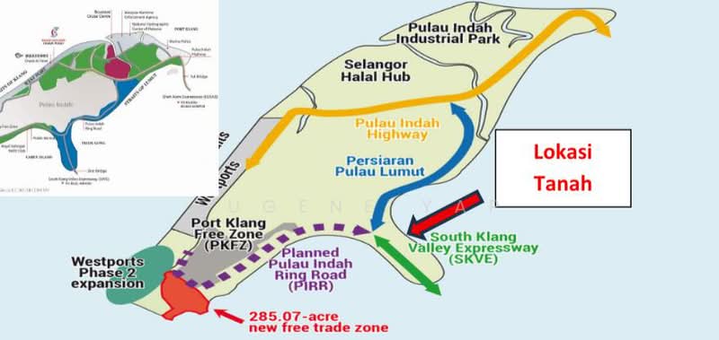 Tanah Pertanian untuk Dijual di Pulau Indah (Klang) - Eugene Yap - PropertyGuru.com.my