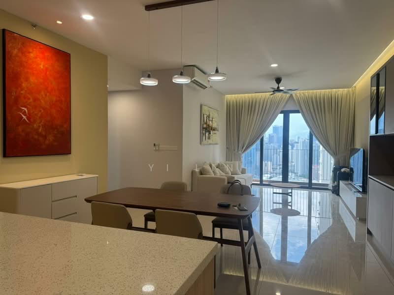 Service Residence for Rent at Sunway Belfield - Yi Lin - Living Room - PropertyGuru.com.my