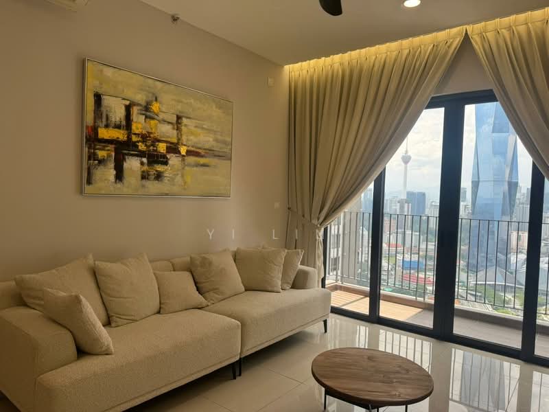 Service Residence for Rent at Sunway Belfield - Yi Lin - Living Room - PropertyGuru.com.my