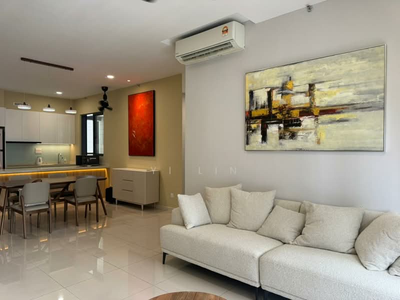 Service Residence for Rent at Sunway Belfield - Yi Lin - Living Room - PropertyGuru.com.my