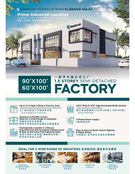 Factory for Sale in Ipoh (Perak) - Tony Au - PropertyGuru.com.my