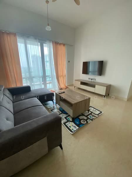 Kediaman Servis untuk Disewa di TriTower Residence @ Johor Bahru Sentral - Fu Heng Chong - Living Room - PropertyGuru.com.my