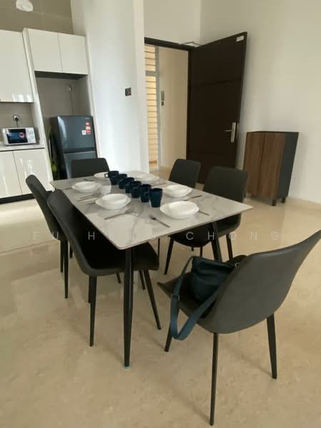 Kediaman Servis untuk Disewa di TriTower Residence @ Johor Bahru Sentral - Fu Heng Chong - Dining Room - PropertyGuru.com.my
