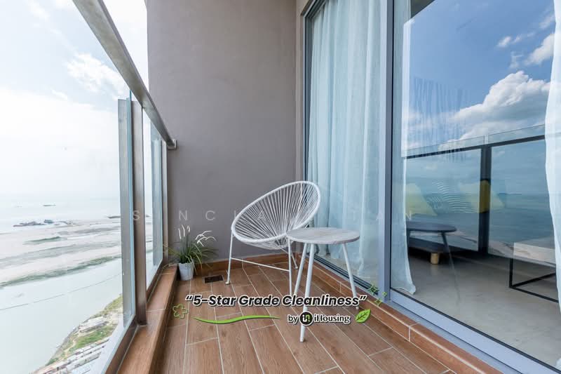 Kondominium untuk Disewa di Silverscape Residences - Sinclair Tan - Balcony - PropertyGuru.com.my