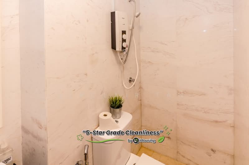 Kondominium untuk Disewa di Silverscape Residences - Sinclair Tan - Bathroom - PropertyGuru.com.my