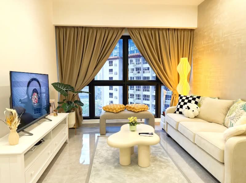 Kondominium untuk Dijual di Alamanda Heights - Aaron Soh - Living Room - PropertyGuru.com.my