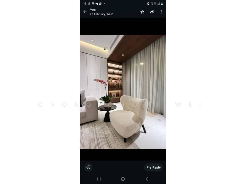 Condominium for Sale at Setia V Residences - Chong Chooi Wei - Living Room - PropertyGuru.com.my