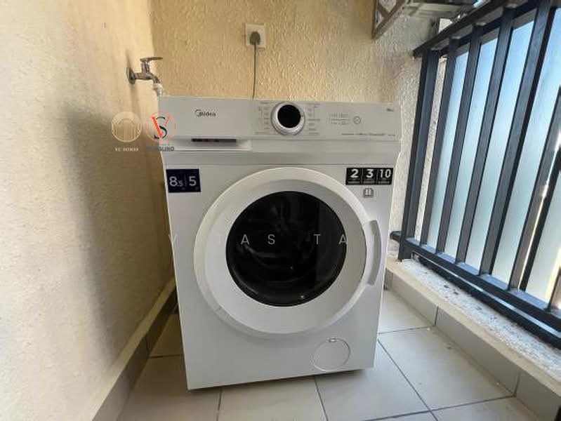 Service Residence for Rent at EDUSENTRAL - Vitas Tan - Balcony - PropertyGuru.com.my