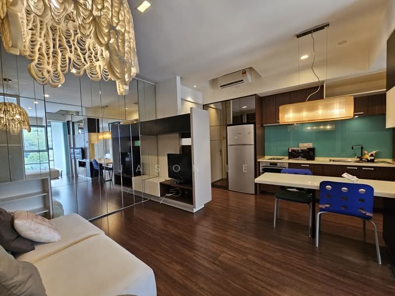 Service Residence for Sale at Verve Suites - Jason Lee - Living Room - PropertyGuru.com.my