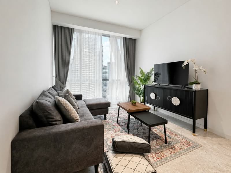 Service Residence for Rent at SO Sofitel Kuala Lumpur Residences - Nicholas Loo - Living Room - PropertyGuru.com.my