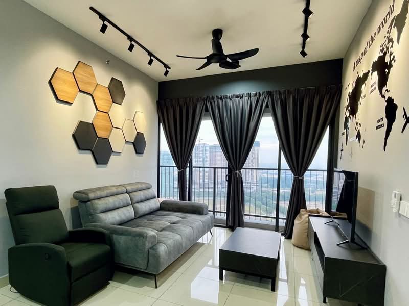 Kediaman Servis untuk Disewa di Setia City Residences - Ben Ling - Living Room - PropertyGuru.com.my