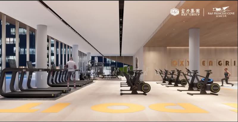 Pangsapuri untuk Dijual di R&F Princess Cove Phase 3-New Casa Suites - Kevin Tan - Gym - PropertyGuru.com.my
