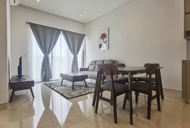 Kediaman Servis untuk Disewa di Lucentia Residences - See Chak Yan - Living Room - PropertyGuru.com.my