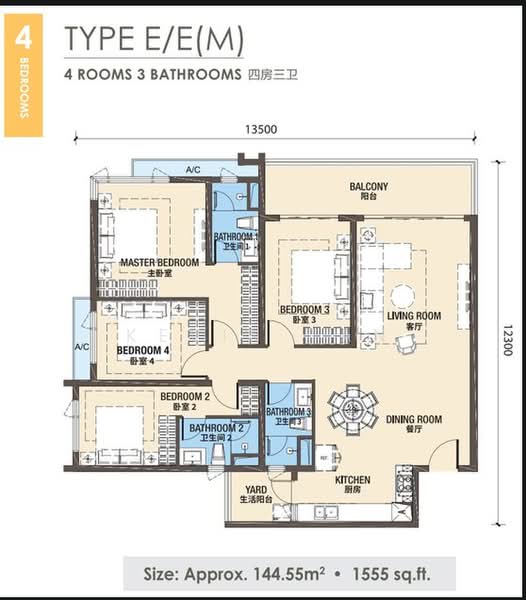 Pangsapuri untuk Dijual di R&F Princess Cove Phase 3-New Casa Suites - Kevin Tan - PropertyGuru.com.my