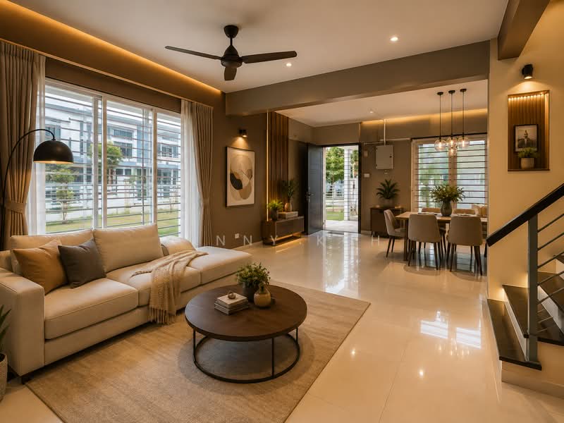 2-storey Terraced House for Sale in Taman TTDI Grove (Kajang) - Kenny Koh - Living Room - PropertyGuru.com.my