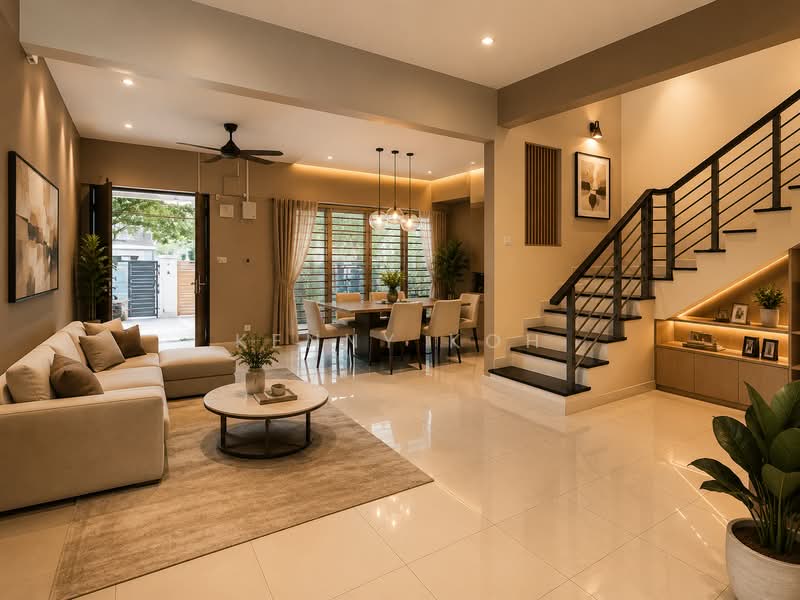 2-storey Terraced House for Sale in Taman TTDI Grove (Kajang) - Kenny Koh - Living Room - PropertyGuru.com.my