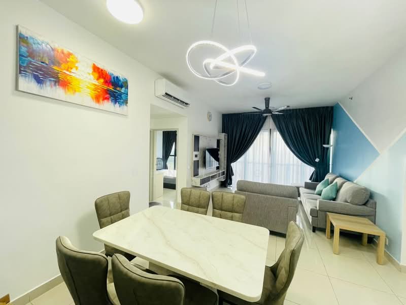 Kediaman Servis untuk Disewa di Setia City Residences - Ben Ling - Living Room - PropertyGuru.com.my