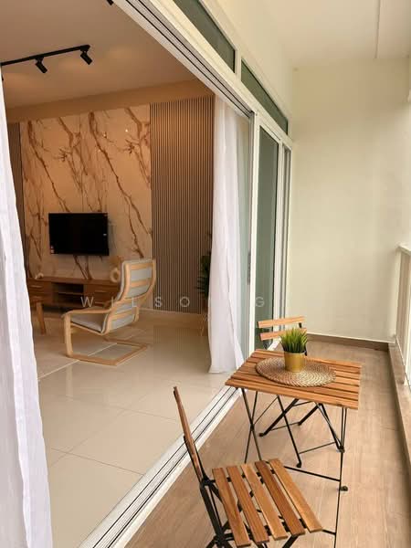 Kondominium untuk Disewa di Ferringhi Residence 2 - Wilson Goh - Living Room - PropertyGuru.com.my