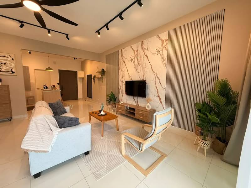 Kondominium untuk Disewa di Ferringhi Residence 2 - Wilson Goh - Living Room - PropertyGuru.com.my
