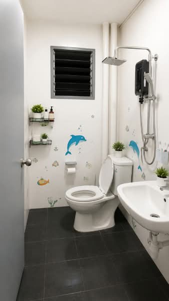 Pangsapuri untuk Dijual di Rose Villa Apartment - Danny See - Bathroom - PropertyGuru.com.my