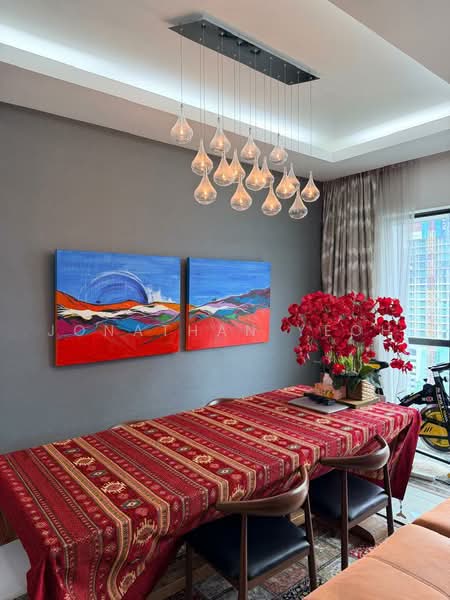 Service Residence for Rent at Setia SKY Residences - Jonathan Yeoh - Dining Room - PropertyGuru.com.my