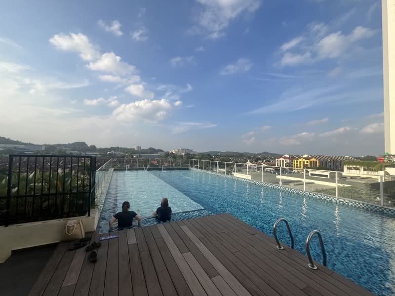 Service Residence for Sale at Midas @ Seri Alam - Eve Chan - Pool - PropertyGuru.com.my