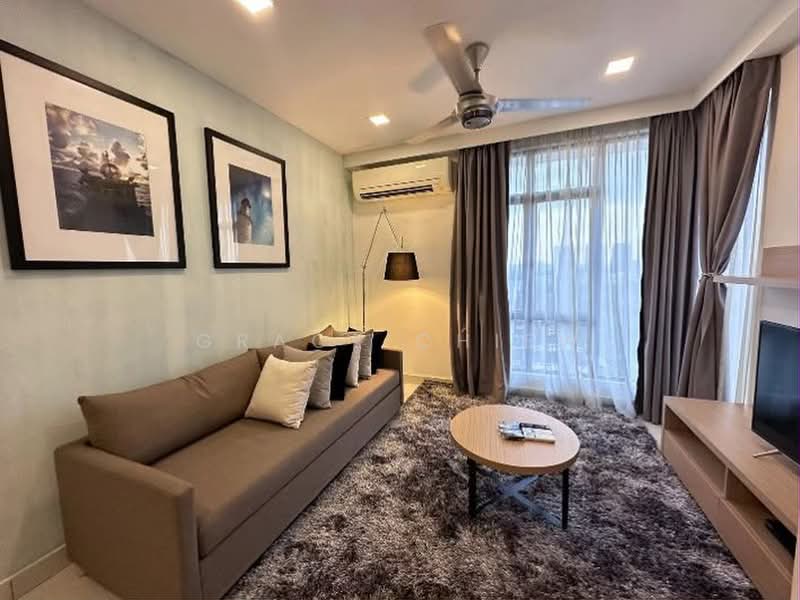 Kediaman Servis untuk Disewa di Residences @ 1 Tebrau - Grace Chiew - Living Room - PropertyGuru.com.my