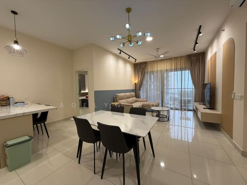 Kediaman Servis untuk Disewa di Setia City Residences - Adelyn Wong - Living Room - PropertyGuru.com.my