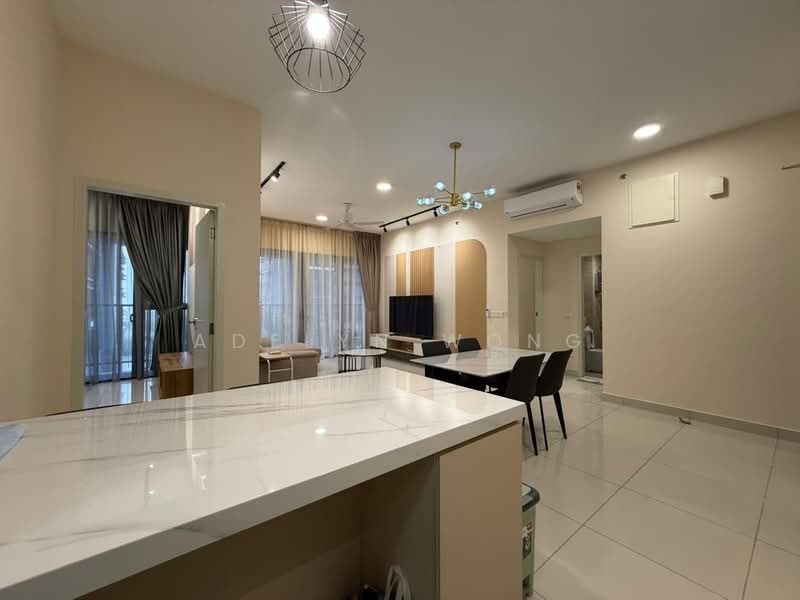 Kediaman Servis untuk Disewa di Setia City Residences - Adelyn Wong - Living Room - PropertyGuru.com.my