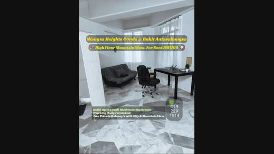 Kondominium untuk Disewa di Wangsa Heights - Wincent Chuah - PropertyGuru.com.my