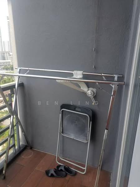 Kondominium untuk Disewa di Merc Residence - Ben Ling - Balcony - PropertyGuru.com.my