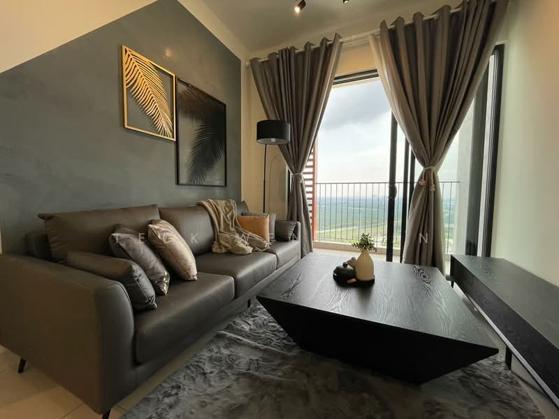 Kediaman Servis untuk Disewa di The Amber Residence @ TwentyFive.7 - Teck Weng Tan - Living Room - PropertyGuru.com.my