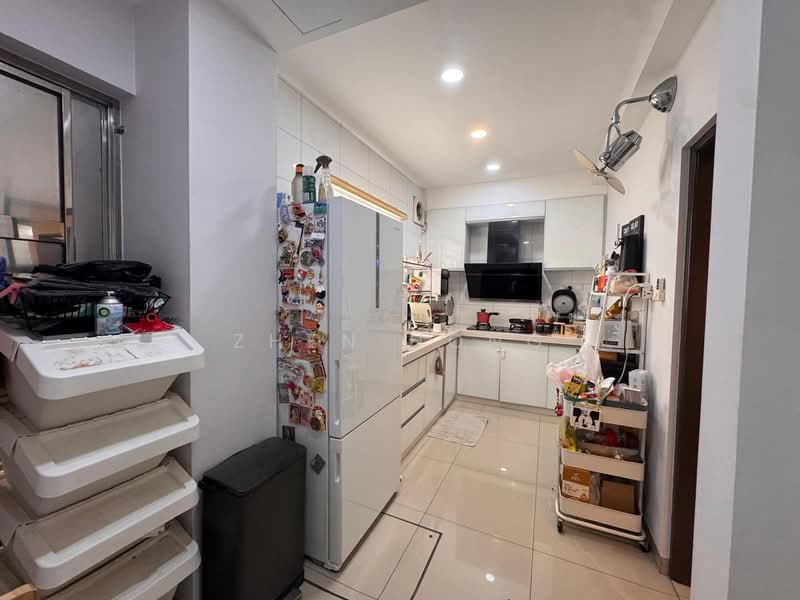 Rumah Berkembar untuk Dijual di Sungai Puyu (Butterworth) - Zhen Hong - Kitchen - PropertyGuru.com.my