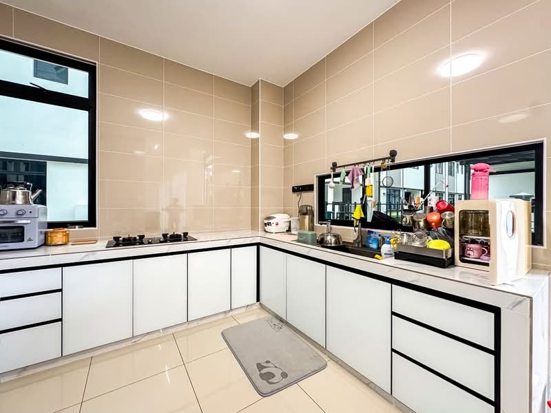 Rumah Kluster untuk Disewa di Taman Ekoflora (Johor Bahru) - Alice Chia - Kitchen - PropertyGuru.com.my