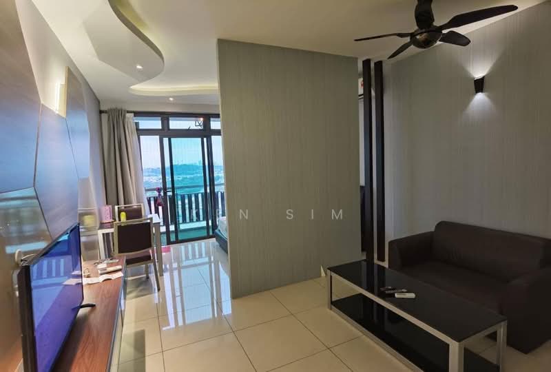 Kediaman Servis untuk Disewa di D'Secret Garden (Pangsapuri Kempas Indah) - Ken Sim - Living Room - PropertyGuru.com.my
