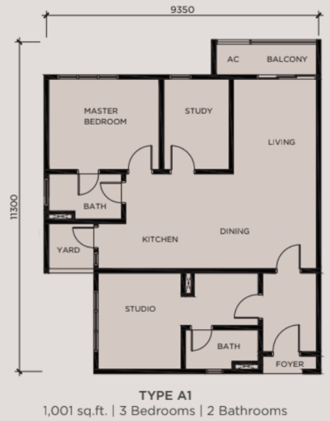 Service Residence for Rent at The Amber Residence @ TwentyFive.7 - Teck Weng Tan - PropertyGuru.com.my