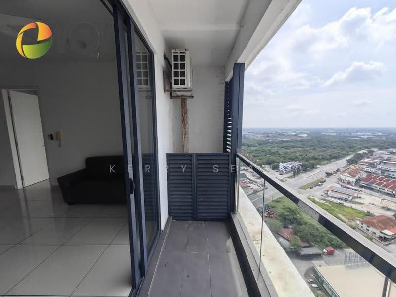Kediaman Servis untuk Disewa di Woodsbury Suites - Kerry Seah - Balcony - PropertyGuru.com.my