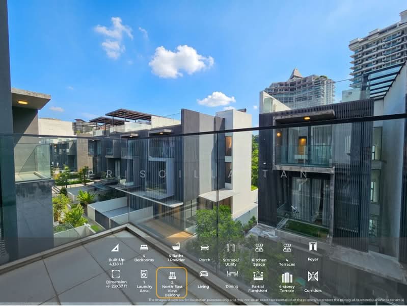 Rumah Teres untuk Disewa di Damansara Perdana (Selangor) - Priscilla Tan - Balcony - PropertyGuru.com.my