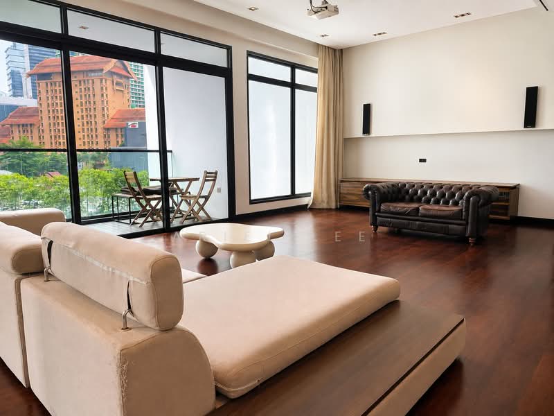 Kondominium untuk Disewa di Ampersand - Ariel Lee - Living Room - PropertyGuru.com.my