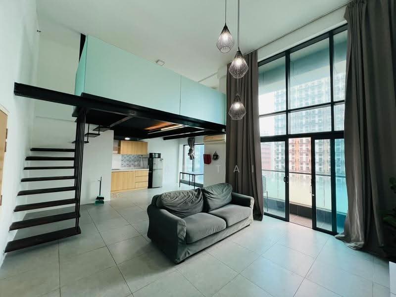 Service Residence for Rent at SOHO @ Empire City - Alan Tai - Living Room - PropertyGuru.com.my