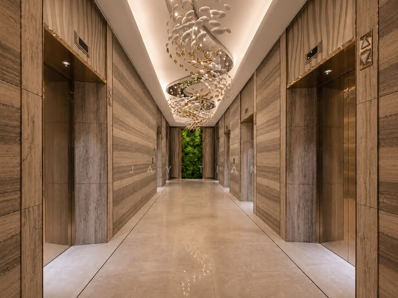 Kediaman Servis untuk Dijual di Southpoint Residences - Jay Tian - Lift Lobby - PropertyGuru.com.my