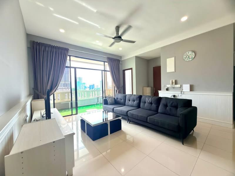 Kondominium untuk Disewa di Logan Residency (Logan Mansion) - Alex Lim - Living Room - PropertyGuru.com.my
