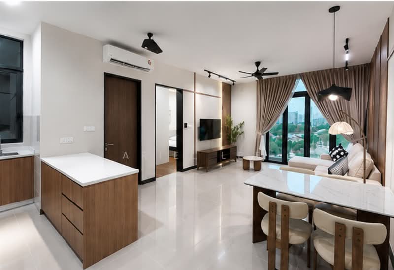 Condominium for Rent at Impression U-Thant - Ariel Lee - Living Room - PropertyGuru.com.my