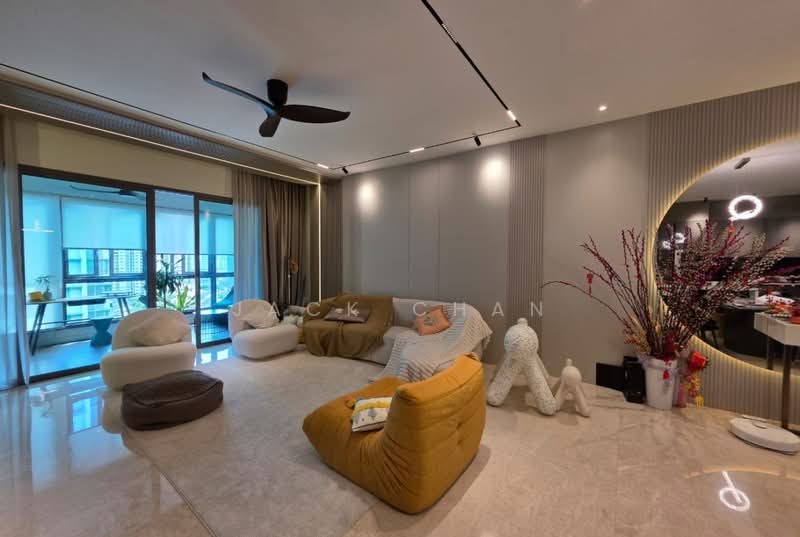 Condominium for Rent at Seni Mont Kiara - Jack Chan - Living Room - PropertyGuru.com.my