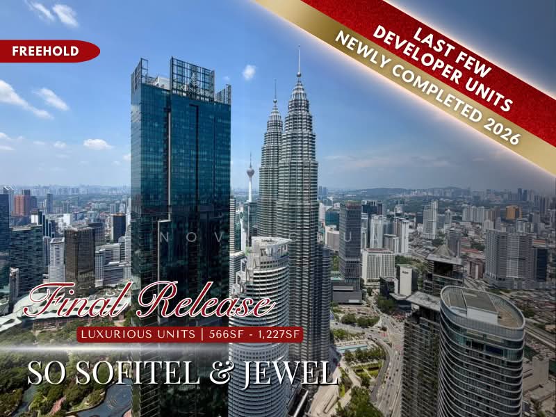 Service Residence for Sale at Jewel by Oxley KLCC - Nova Chua - Exterior - PropertyGuru.com.my