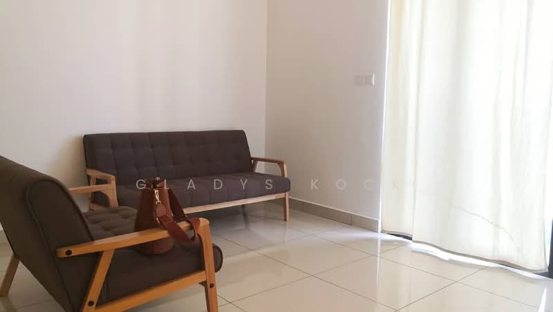 Service Residence for Sale at Woodsbury Suites - Gladys Kock - Living Room - PropertyGuru.com.my