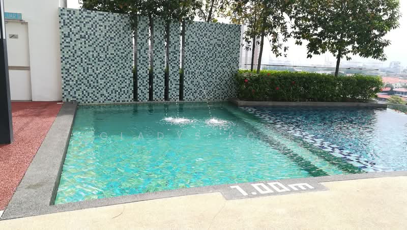 Service Residence for Sale at Woodsbury Suites - Gladys Kock - Pool - PropertyGuru.com.my