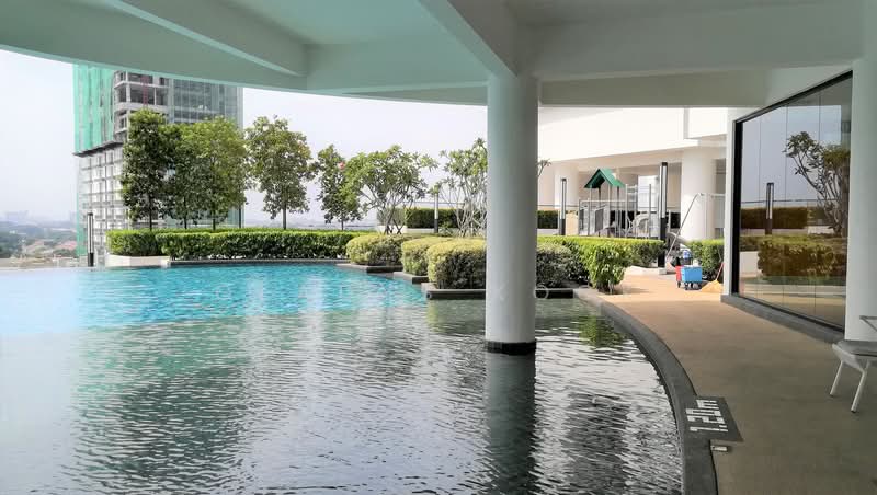 Service Residence for Sale at Woodsbury Suites - Gladys Kock - Pool - PropertyGuru.com.my