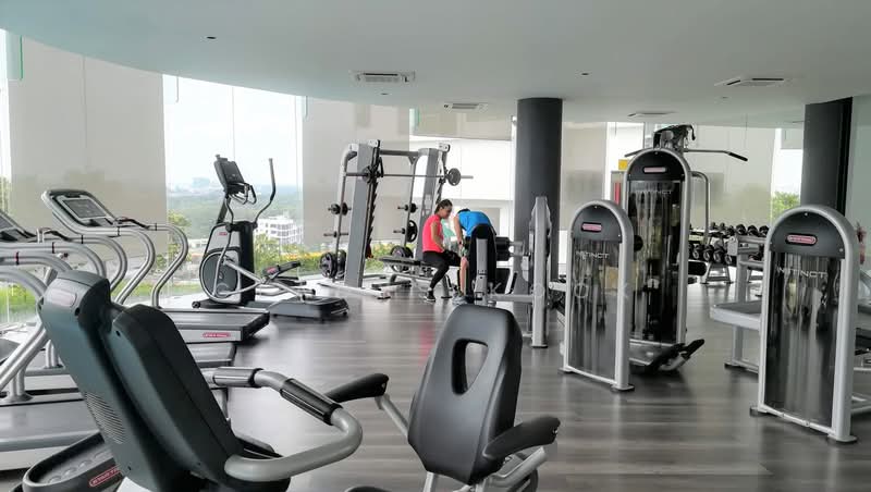 Service Residence for Sale at Woodsbury Suites - Gladys Kock - Gym - PropertyGuru.com.my
