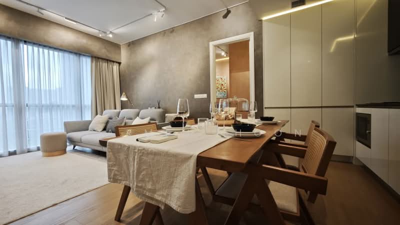 Kediaman Servis untuk Disewa di TRX Residences - Carmen Phoon - Living Room - PropertyGuru.com.my
